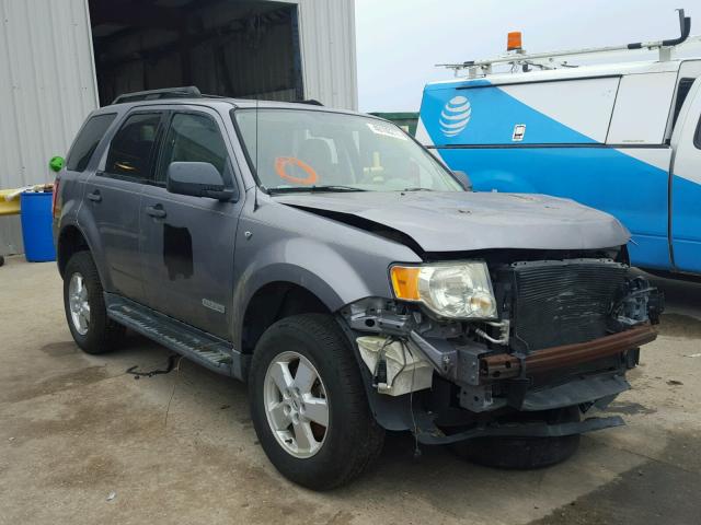 1FMCU03118KB68781 - 2008 FORD ESCAPE XLT GRAY photo 1