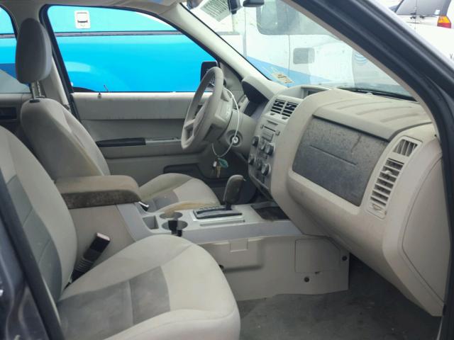 1FMCU03118KB68781 - 2008 FORD ESCAPE XLT GRAY photo 5