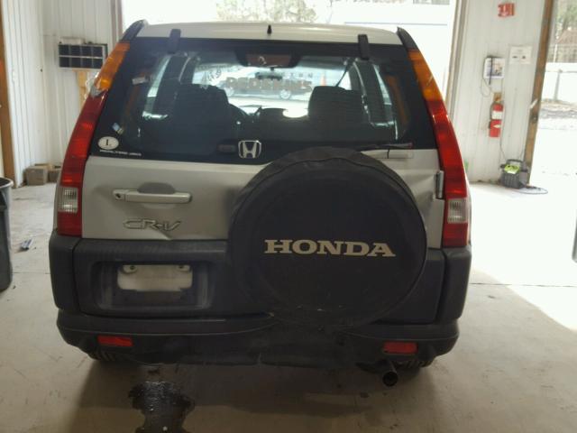 SHSRD78444U219328 - 2004 HONDA CR-V LX SILVER photo 9