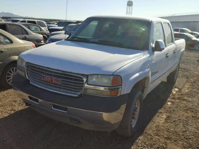 1GTHK23142F164512 - 2002 GMC SIERRA K25 WHITE photo 2