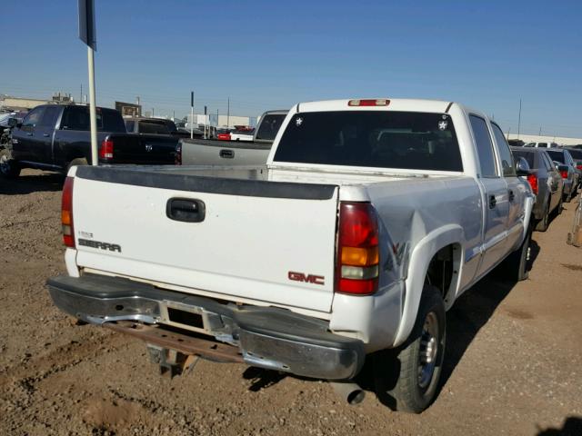 1GTHK23142F164512 - 2002 GMC SIERRA K25 WHITE photo 4