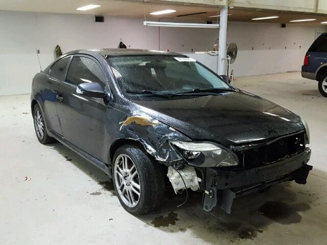 JTKDE177050048299 - 2005 TOYOTA SCION TC BLACK photo 1