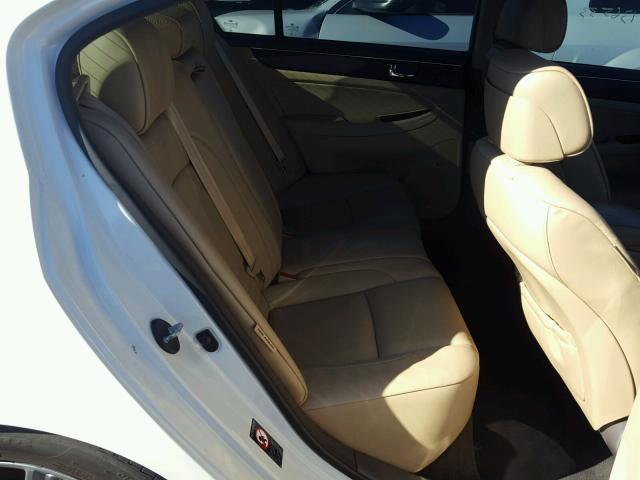 KMHGC46E69U037023 - 2009 HYUNDAI GENESIS 3. WHITE photo 6