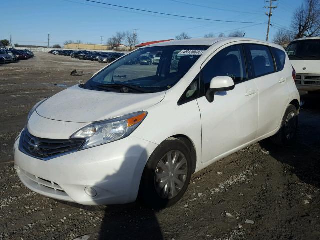 3N1CE2CP1EL390168 - 2014 NISSAN VERSA NOTE WHITE photo 2