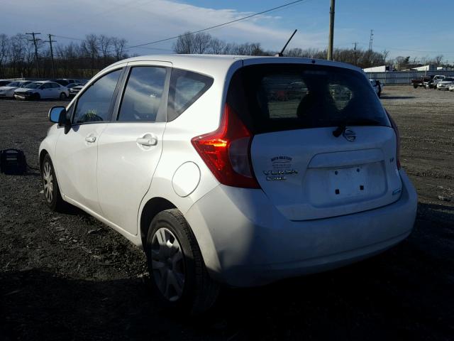 3N1CE2CP1EL390168 - 2014 NISSAN VERSA NOTE WHITE photo 3