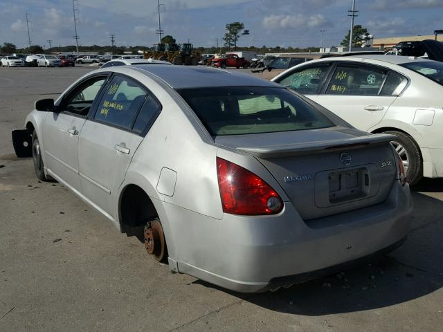 1N4BA41E17C803518 - 2007 NISSAN MAXIMA SE SILVER photo 3