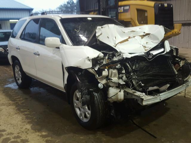 2HNYD18836H521042 - 2006 ACURA MDX TOURIN WHITE photo 1