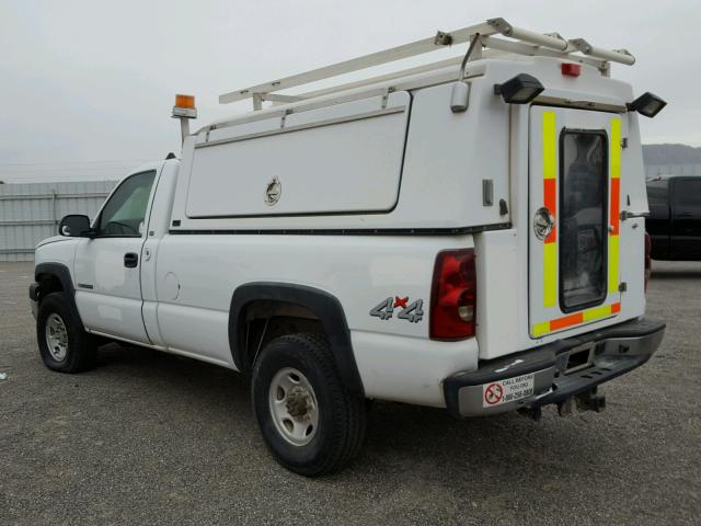 1GCHK24U93E172587 - 2003 CHEVROLET SILVERADO WHITE photo 3