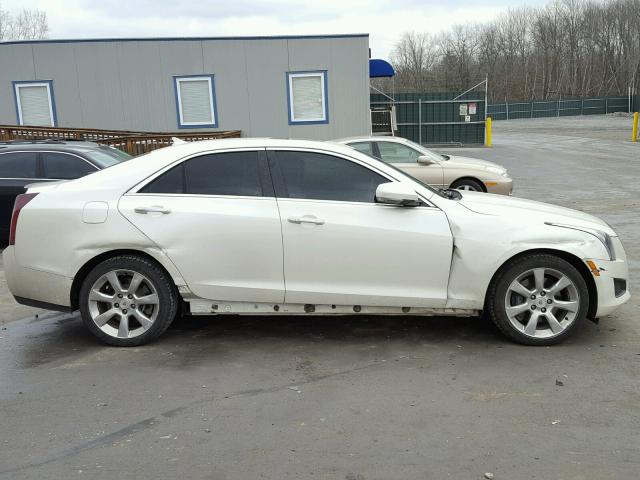 1G6AH5RX4D0138434 - 2013 CADILLAC ATS LUXURY WHITE photo 9