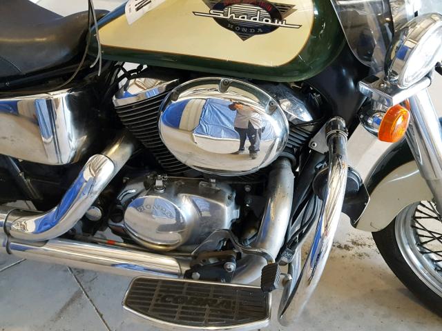 JH2RC446XXM102033 - 1999 HONDA VT750 CD2 GREEN photo 7