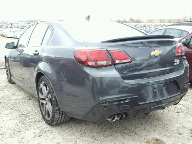 6G3F15RW3HL306974 - 2017 CHEVROLET SS GRAY photo 3