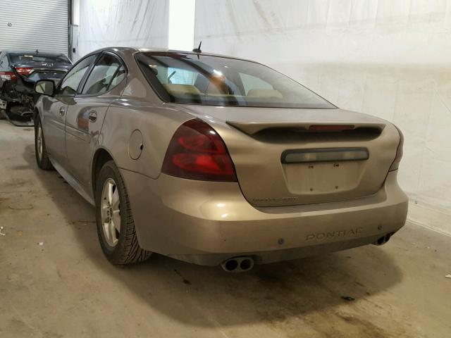 2G2WP582661163522 - 2006 PONTIAC GRAND PRIX GRAY photo 3