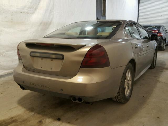 2G2WP582661163522 - 2006 PONTIAC GRAND PRIX GRAY photo 4