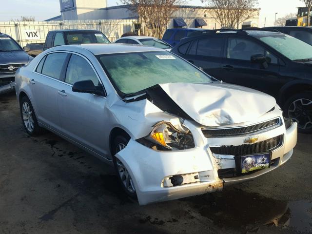 1G1ZB5EB0AF316787 - 2010 CHEVROLET MALIBU LS SILVER photo 1