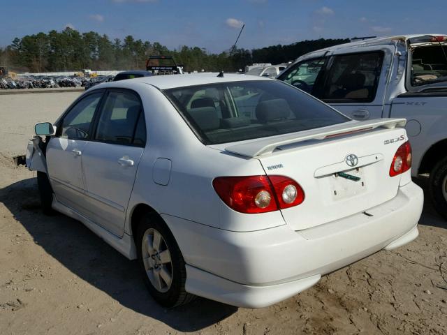 1NXBR32E86Z741535 - 2006 TOYOTA COROLLA CE WHITE photo 3