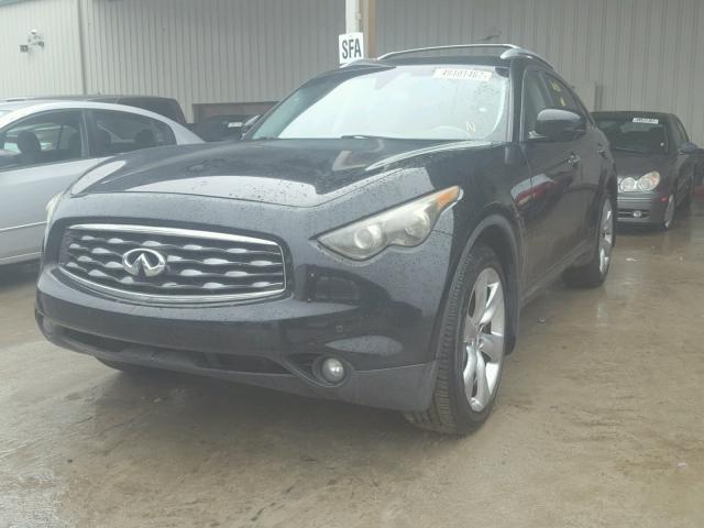 JNRBS18W49M201472 - 2009 INFINITI FX50 BLACK photo 2