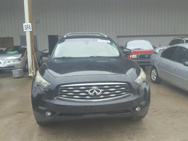 JNRBS18W49M201472 - 2009 INFINITI FX50 BLACK photo 9