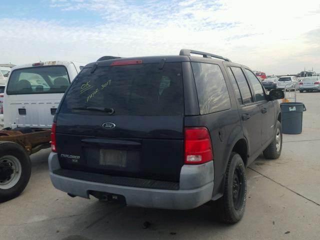 1FMZU62E02UA56793 - 2002 FORD EXPLORER X BLUE photo 4