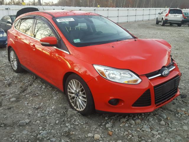 1FAHP3M2XCL171665 - 2012 FORD FOCUS SEL RED photo 1