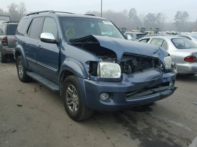 5TDZT38A57S293205 - 2007 TOYOTA SEQUOIA LI GREEN photo 1