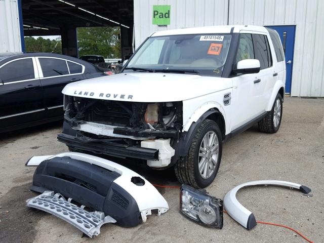 SALAG2D44CA618695 - 2012 LAND ROVER LR4 HSE WHITE photo 2