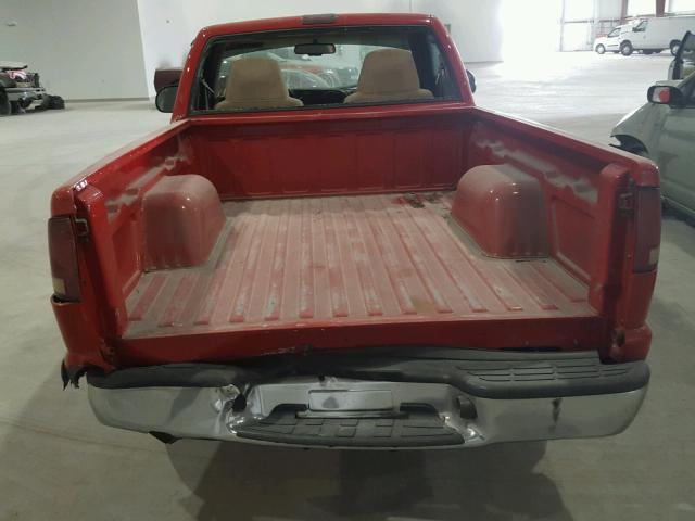 1GCCS1444X8197499 - 1999 CHEVROLET S TRUCK S1 RED photo 6