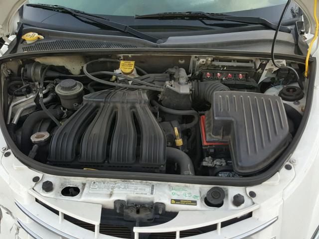 3A4GY5F94AT132655 - 2010 CHRYSLER PT CRUISER WHITE photo 7