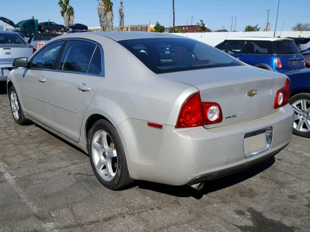 1G1ZH57B59F188943 - 2009 CHEVROLET MALIBU 1LT GOLD photo 3
