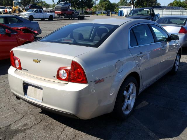 1G1ZH57B59F188943 - 2009 CHEVROLET MALIBU 1LT GOLD photo 4
