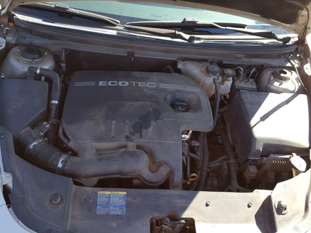 1G1ZH57B59F188943 - 2009 CHEVROLET MALIBU 1LT GOLD photo 7