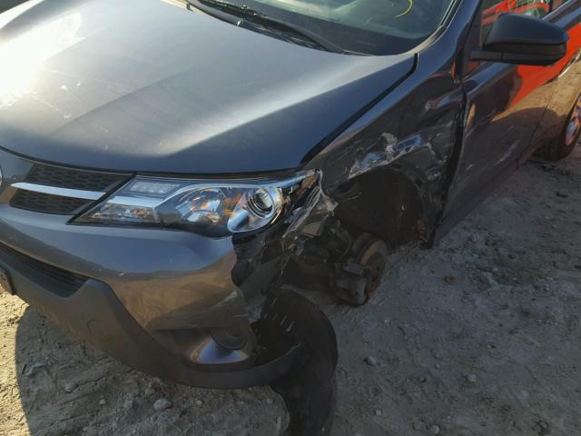 2T3BFREVXDW039969 - 2013 TOYOTA RAV4 LE Boz foto 9