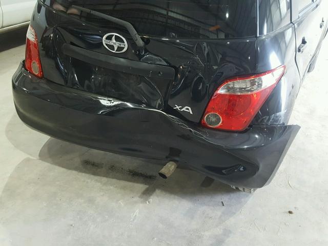 JTKKT624X65004368 - 2006 TOYOTA SCION XA შავი ფოტო 9