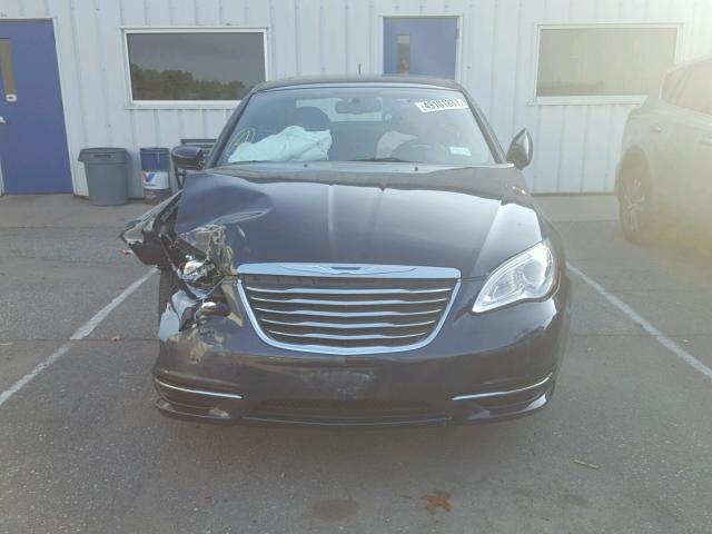 1C3CCBBG2CN189143 - 2012 CHRYSLER 200 TOURIN BLACK photo 7