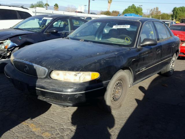 2G4WY55J1Y1117521 - 2000 BUICK CENTURY LI BLACK photo 2