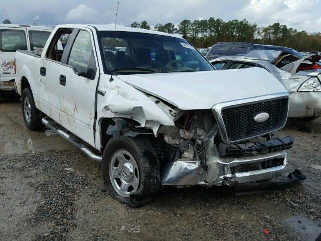 1FTRW12W77KD24901 - 2007 FORD F150 SUPER WHITE photo 1