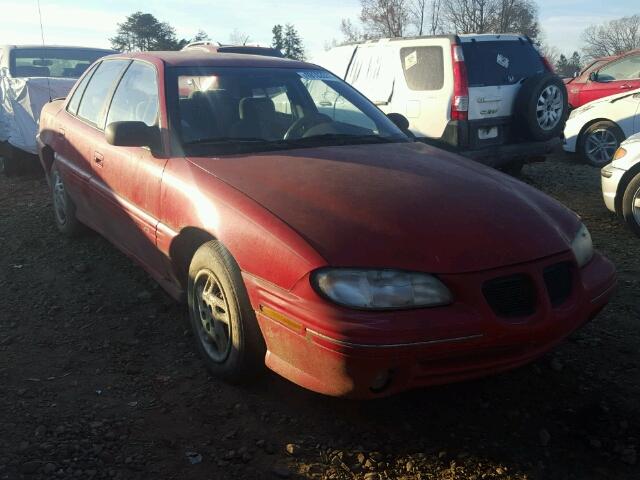 1G2NE52T4TC850975 - 1996 PONTIAC GRAND AM S RED photo 1