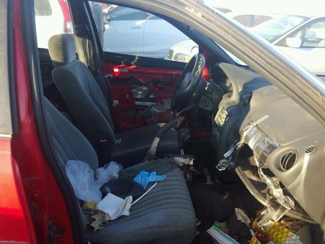 1G2NE52T4TC850975 - 1996 PONTIAC GRAND AM S 红色 照片 5