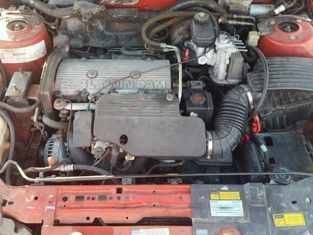 1G2NE52T4TC850975 - 1996 PONTIAC GRAND AM S 红色 照片 7