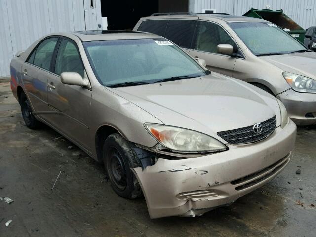 4T1BE32K33U181582 - 2003 TOYOTA CAMRY LE GOLD photo 1