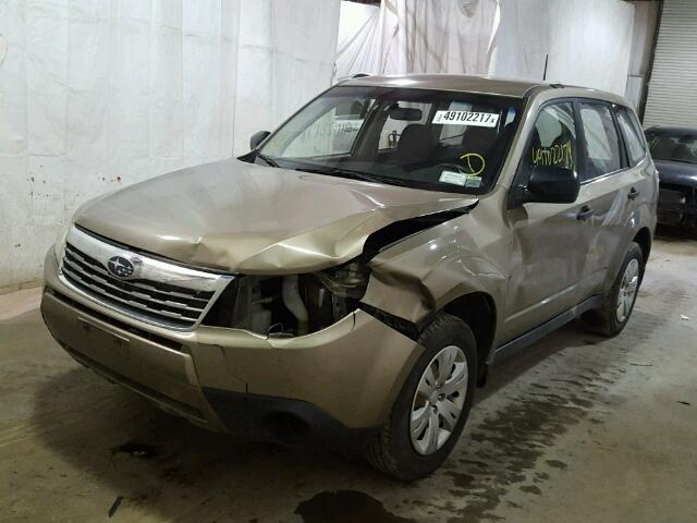 JF2SH616X9H791807 - 2009 SUBARU FORESTER 2 GOLD photo 2