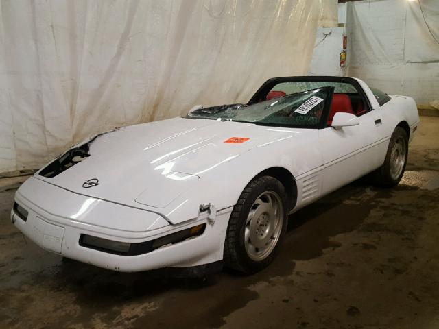 1G1YY22PXR5116185 - 1994 CHEVROLET CORVETTE WHITE photo 2