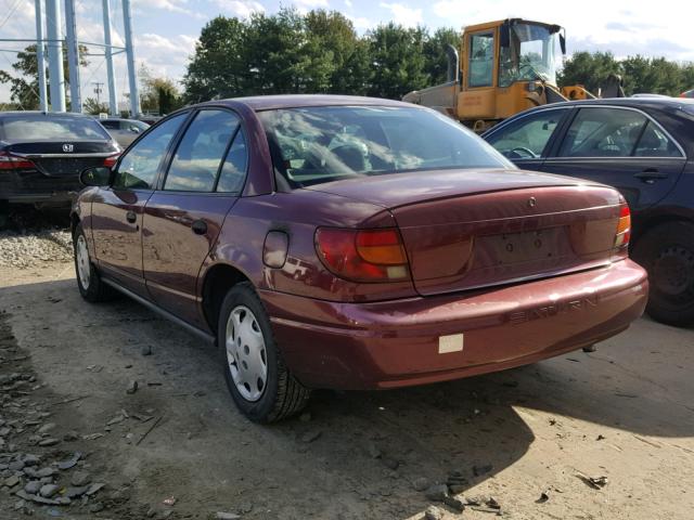 1G8ZH52802Z308584 - 2002 SATURN SL1 RED photo 3