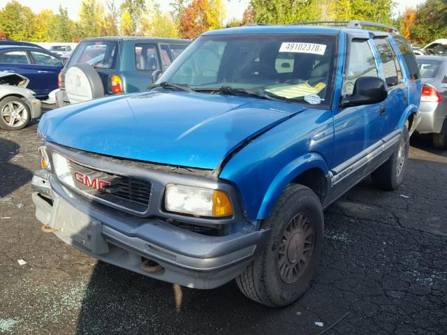 1GKDT13W7S2521114 - 1995 GMC JIMMY 蓝色 照片 2