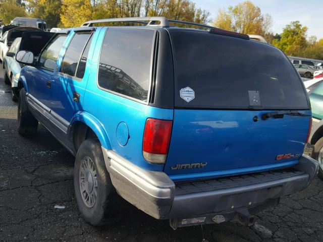 1GKDT13W7S2521114 - 1995 GMC JIMMY 蓝色 照片 3