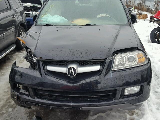 2HNYD18986H003212 - 2006 ACURA MDX TOURIN BLACK photo 7