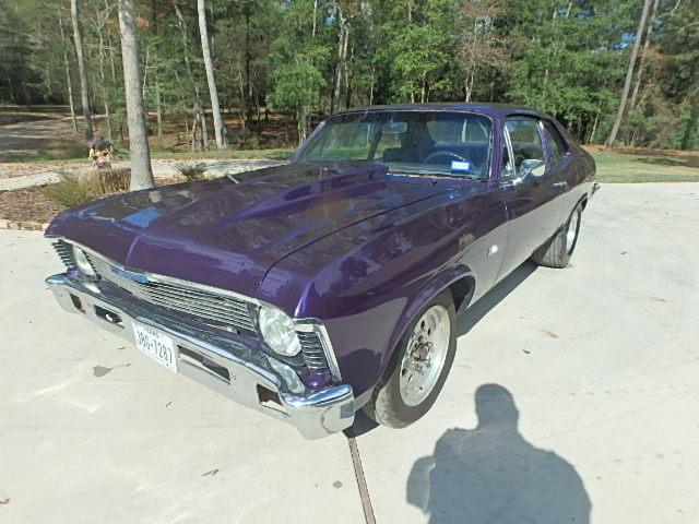 113279W444934 - 1969 CHEVROLET NOVA PURPLE photo 2