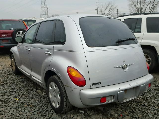 3C4FY48B74T319047 - 2004 CHRYSLER PT CRUISER SILVER photo 3