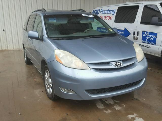 5TDZA22C76S534660 - 2006 TOYOTA SIENNA XLE BLUE photo 1