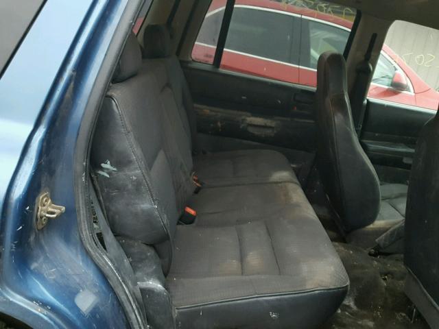 1B4HS38N12F175577 - 2002 DODGE DURANGO SP BLUE photo 6