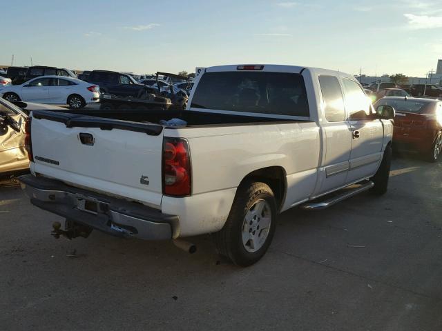 1GCEC19V46Z222952 - 2006 CHEVROLET SILVERADO WHITE photo 4